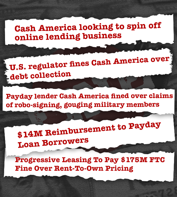 CFSA entities have paid over $200 million in fines brought by Regulators seeking to protect your family and friends